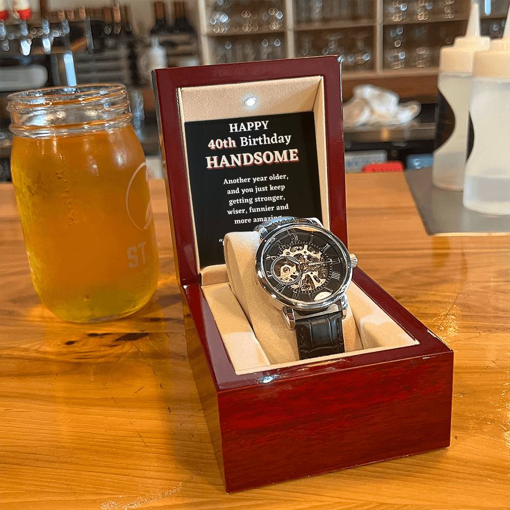 40th birthday gift for him