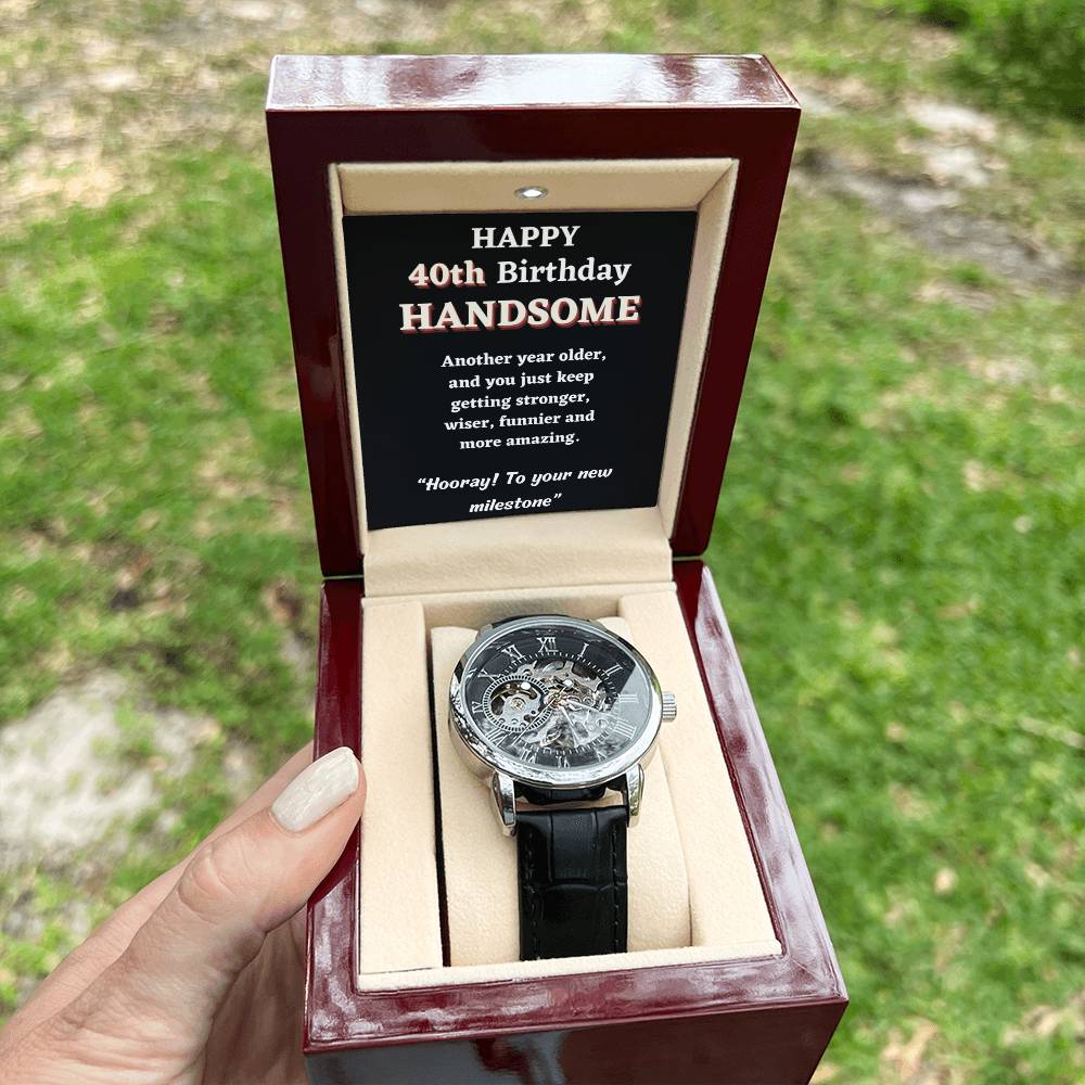 40th birthday gift for him
