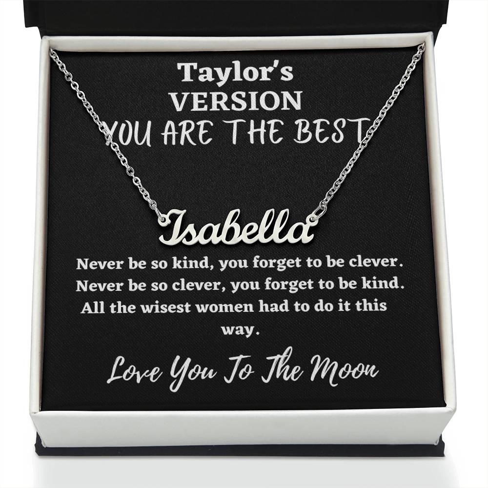 Love You To The Moon And to Saturn charm