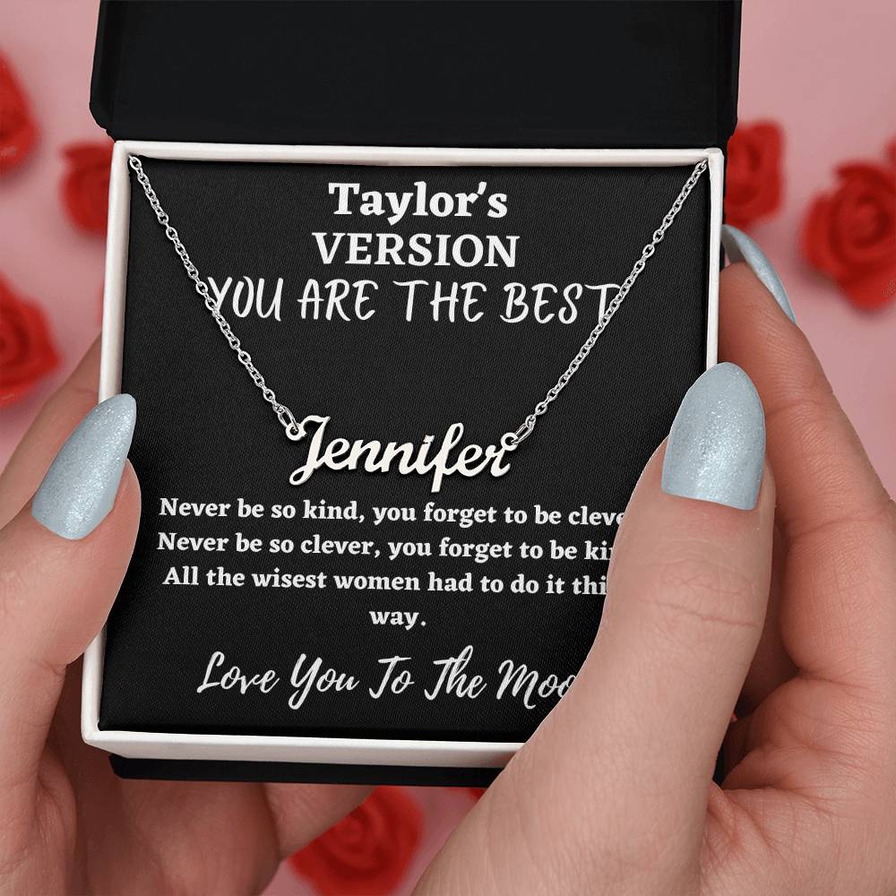 Love You To The Moon And to Saturn charm