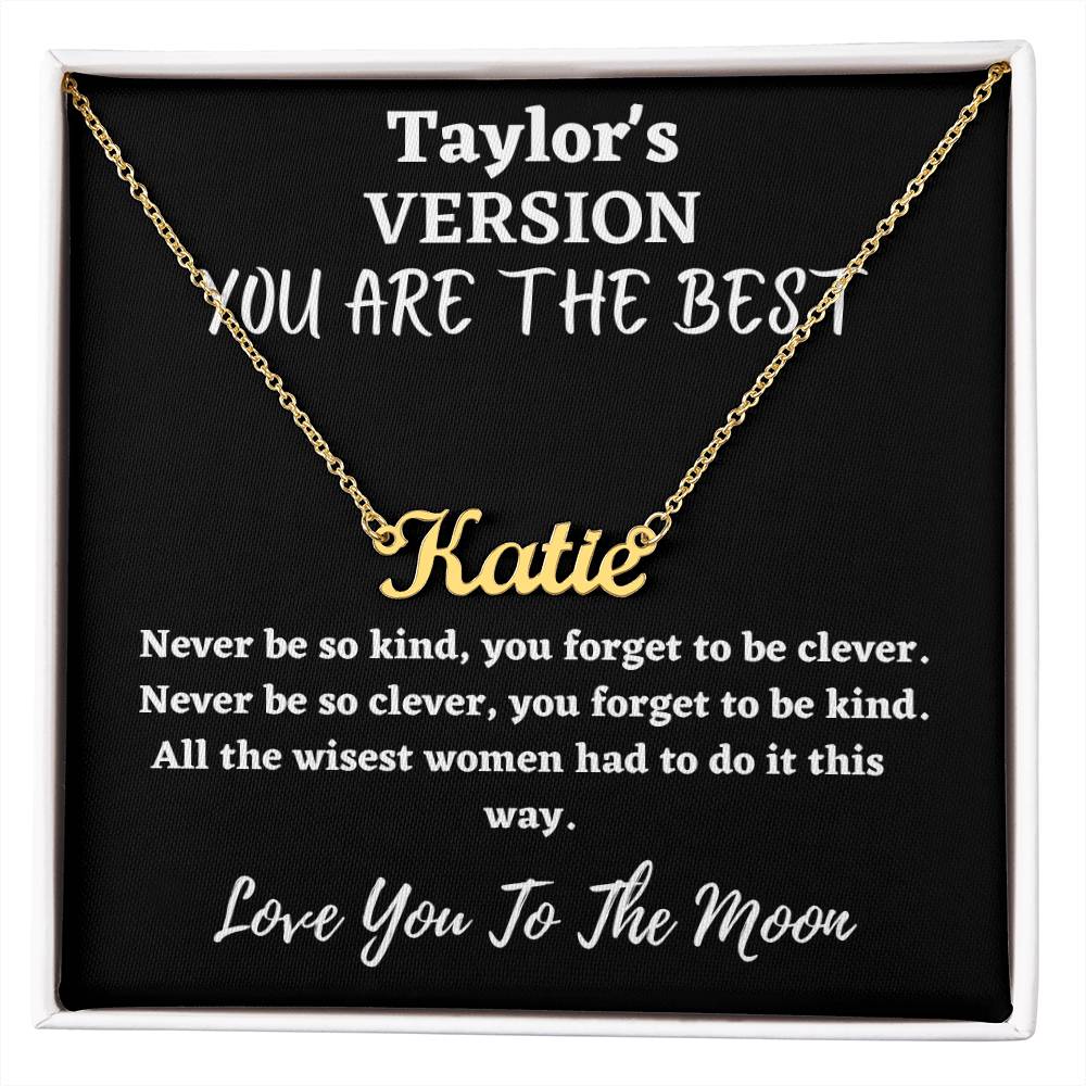Love You To The Moon And to Saturn charm