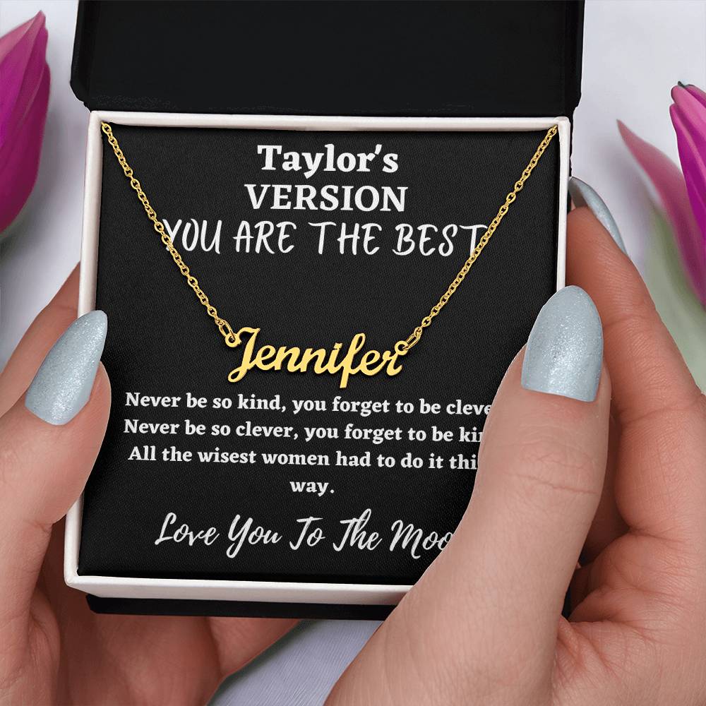 Love You To The Moon And to Saturn charm