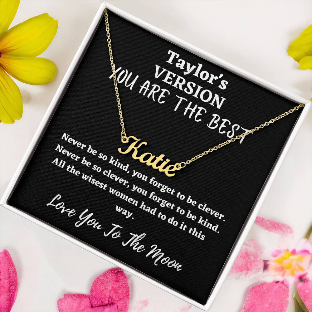Love You To The Moon And to Saturn charm