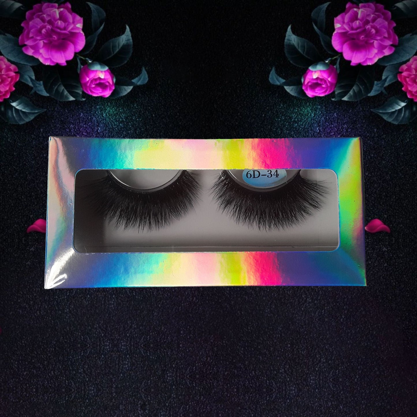25mm Lashes, 6d Mink lashes - Classic Natural Long Eyelashes
