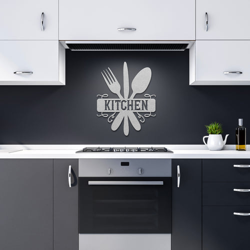 Kitchen Decor - Metal Wall Art