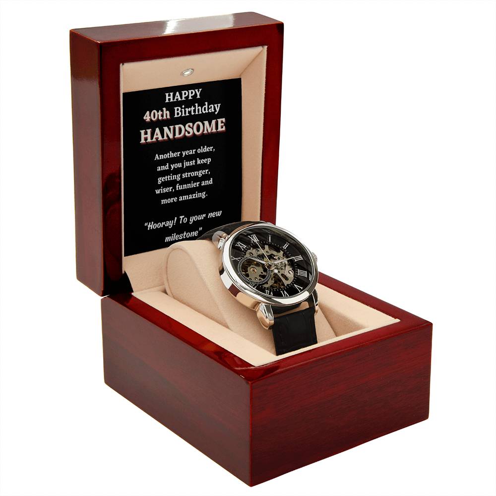 40th birthday gift for him