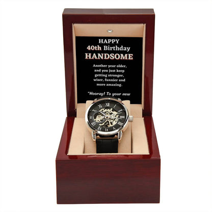 40th birthday gift for him