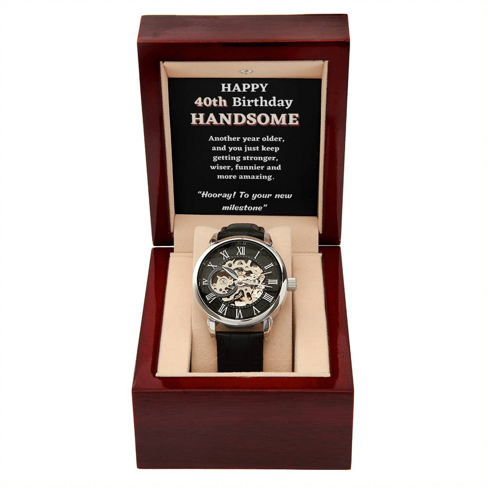 40th birthday gift for him