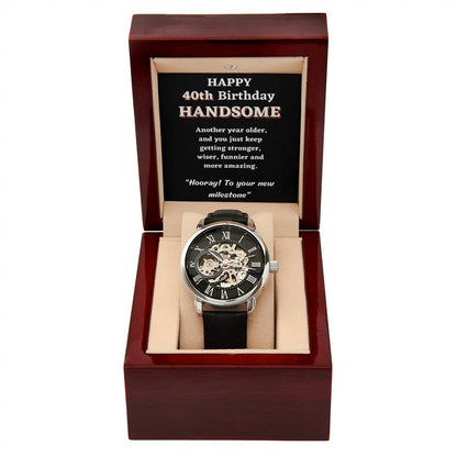 40th birthday gift for him