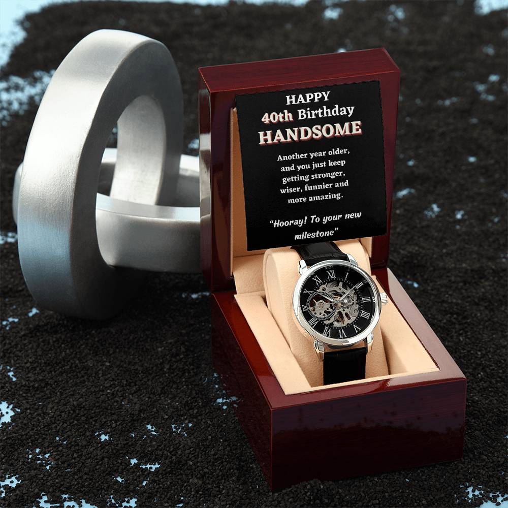 40th birthday gift for him