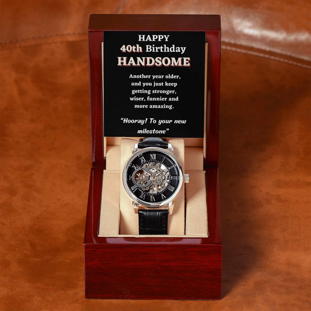 40th birthday gift for him