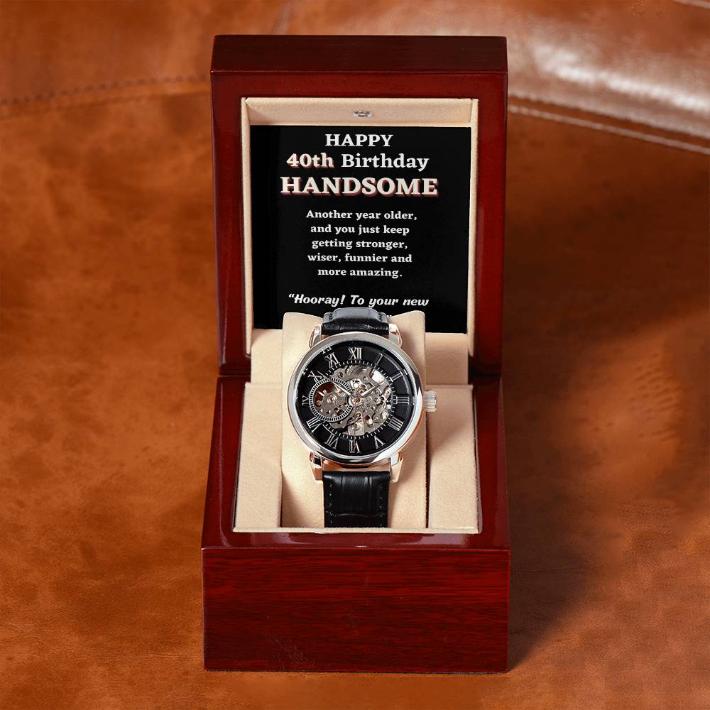 40th birthday gift for him