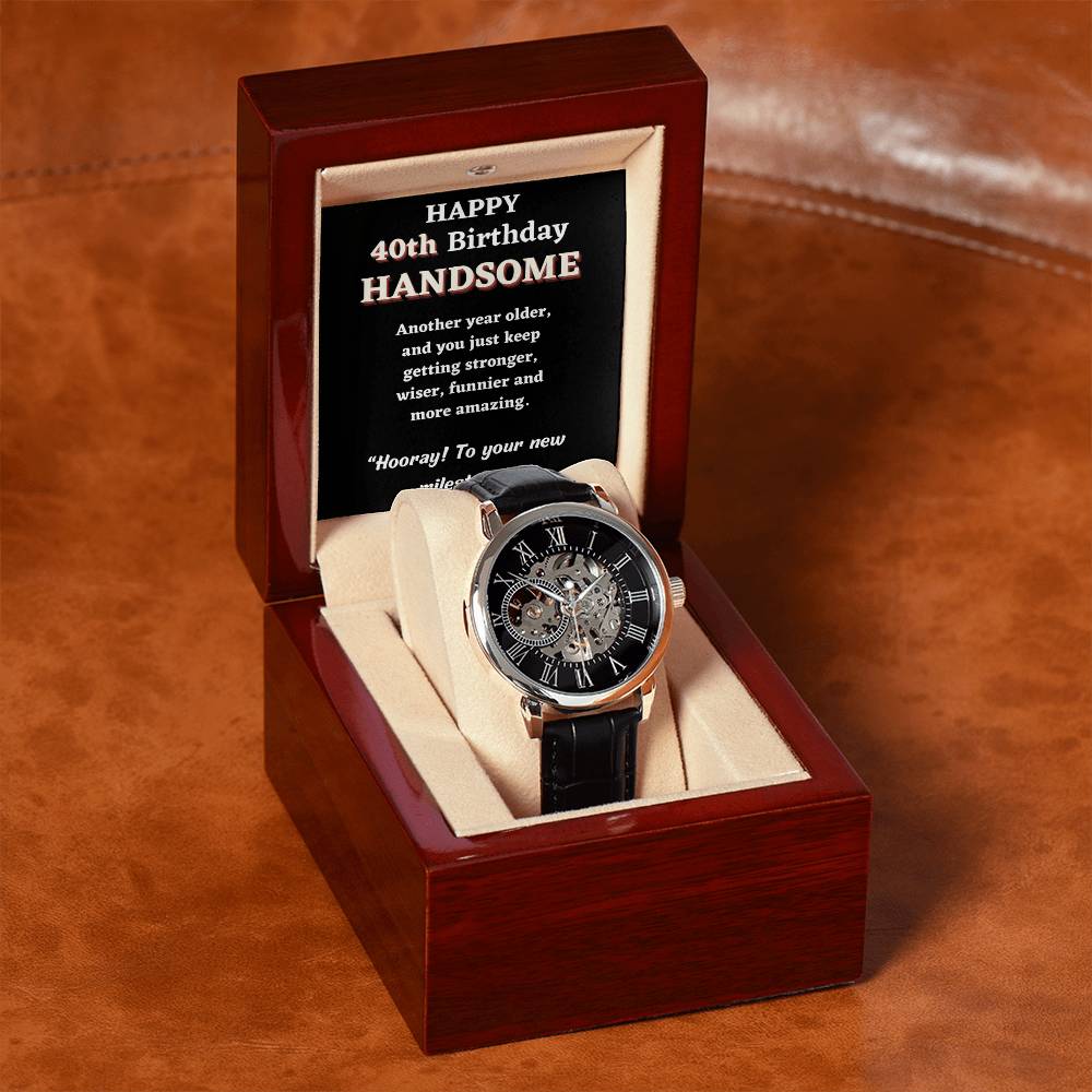 40th birthday gift for him