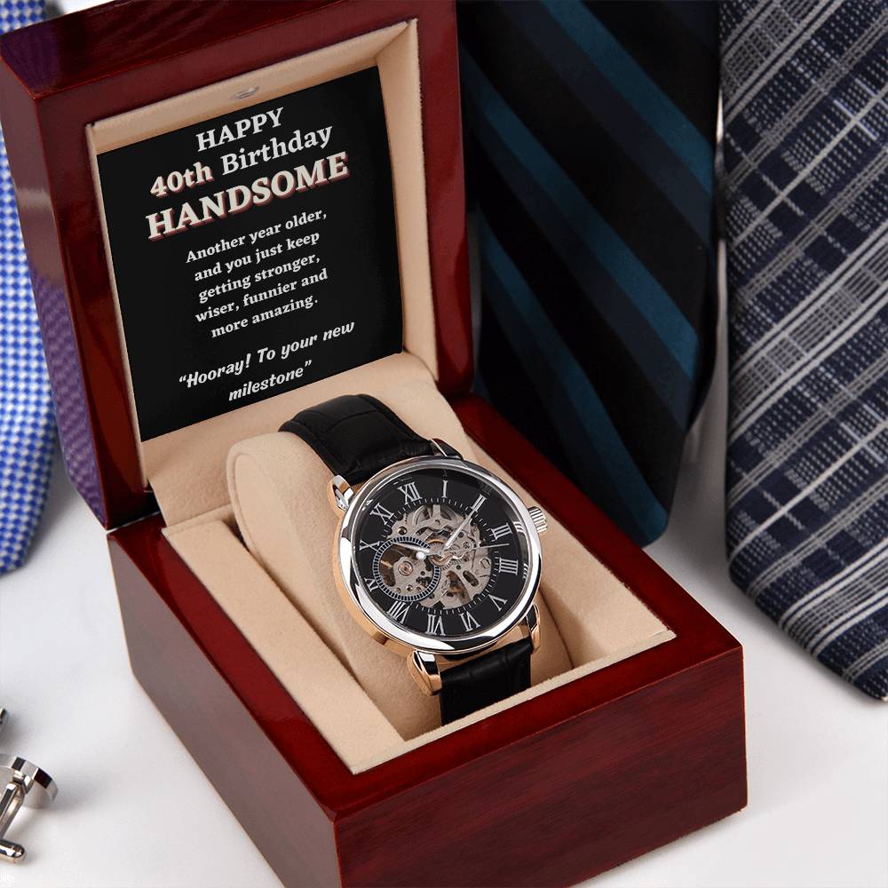 40th birthday gift for him