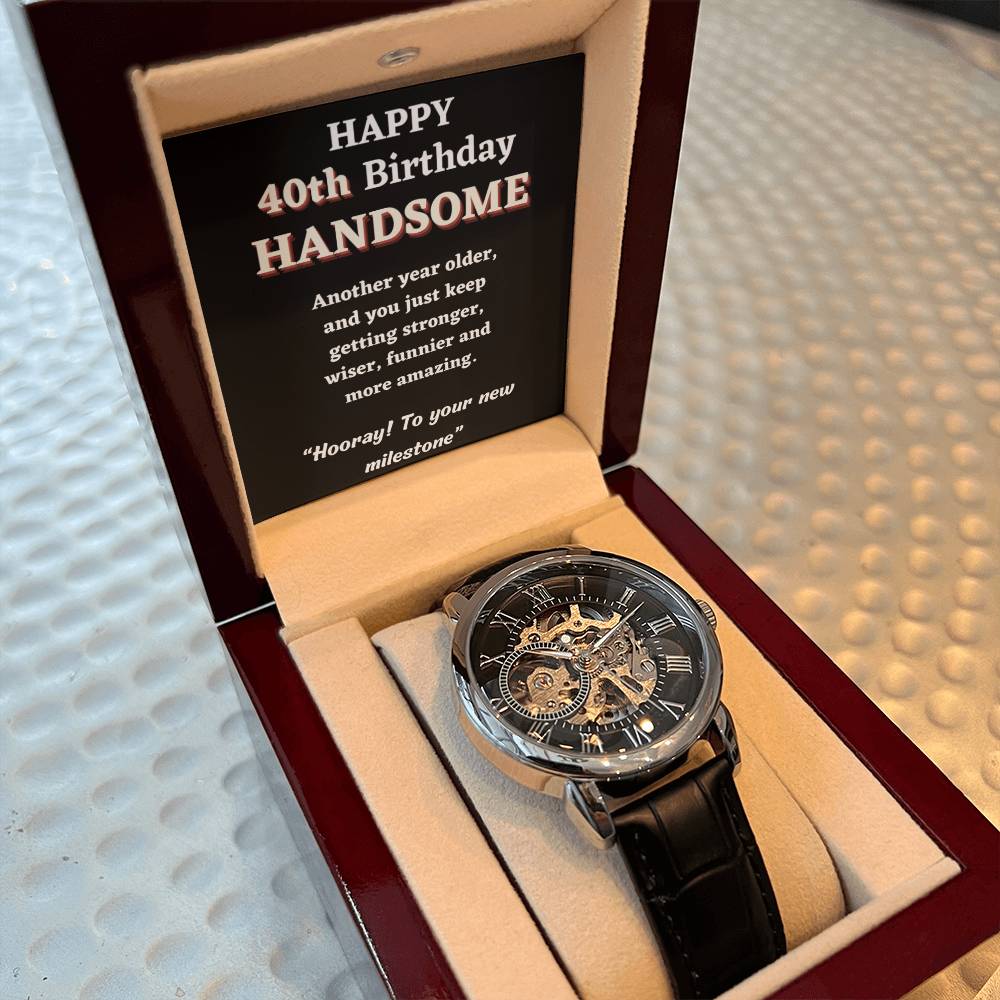 40th birthday gift for him