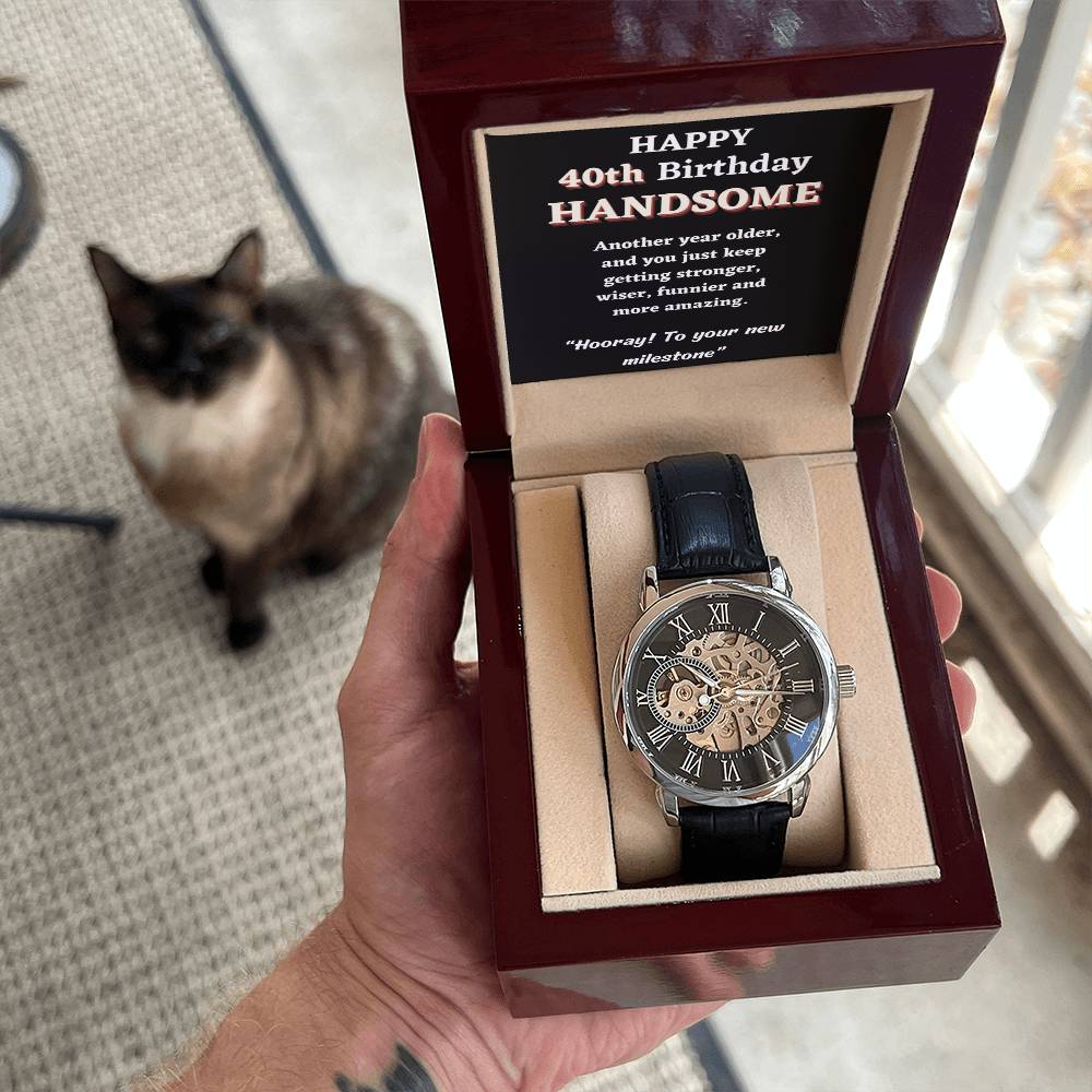 40th birthday gift for him