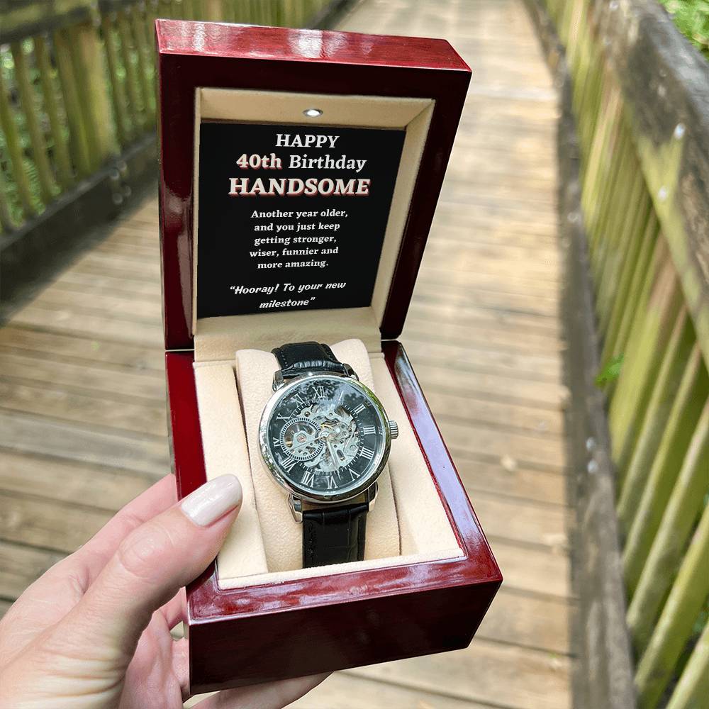 40th birthday gift for him