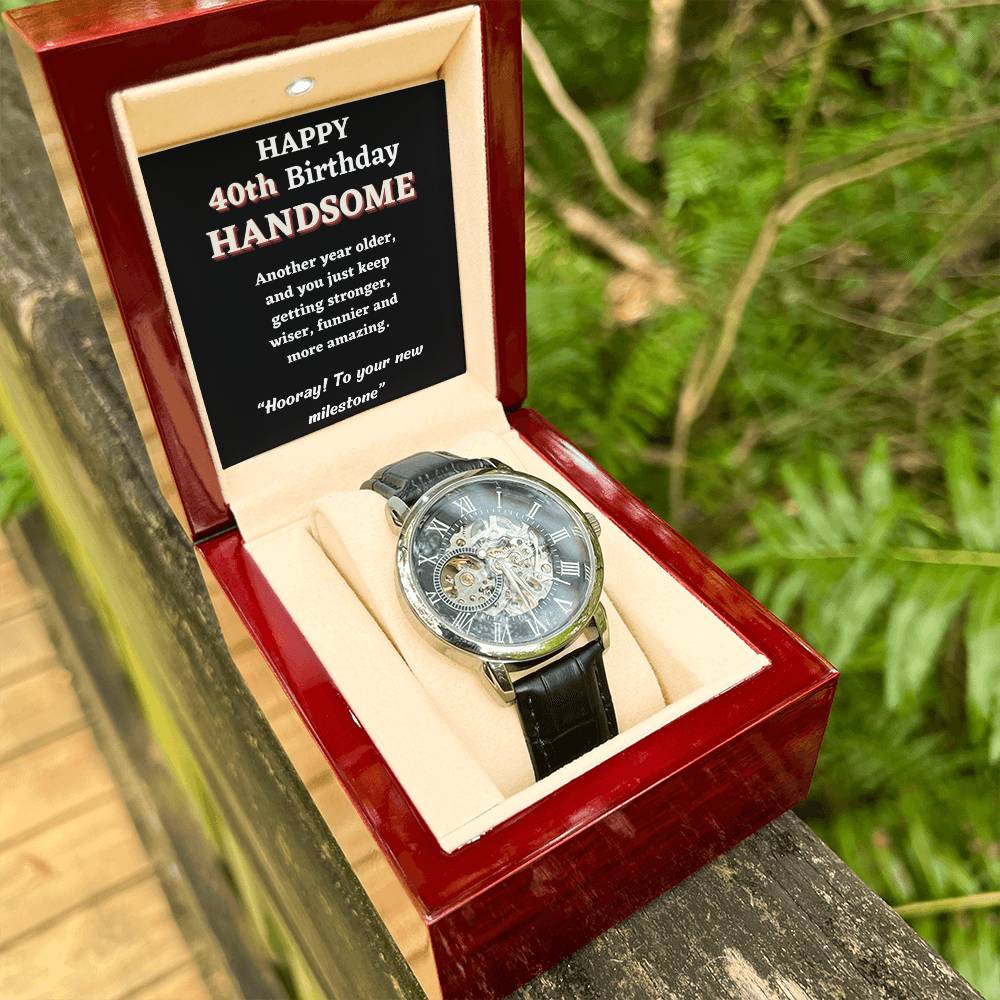 40th birthday gift for him