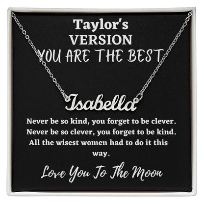 Love You To The Moon And to Saturn charm