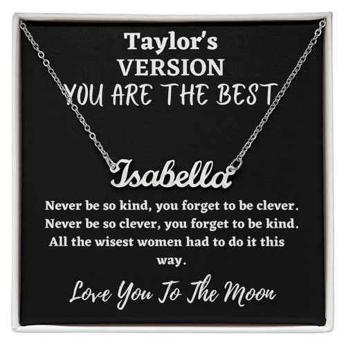 Love You To The Moon And to Saturn charm