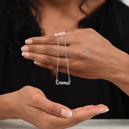 Personalized Jewelry necklace Custom name with gift box