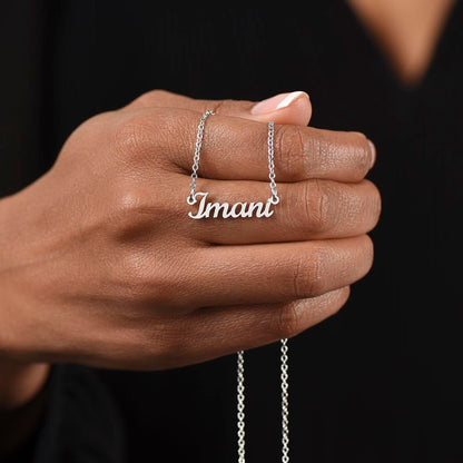 Personalized Jewelry necklace Custom name with gift box