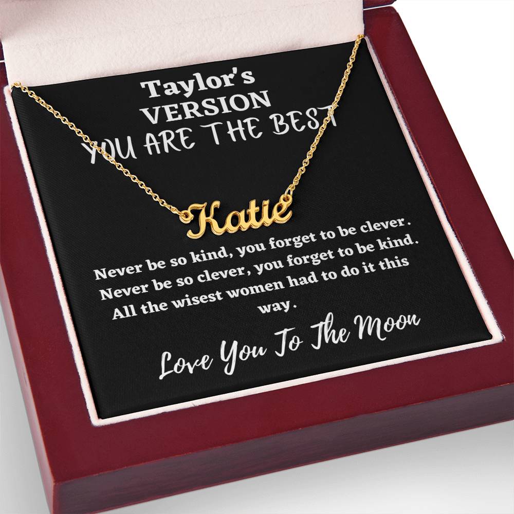 Love You To The Moon And to Saturn charm