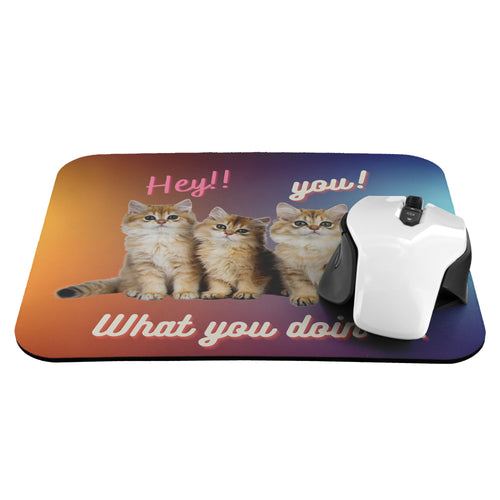 Cat Mouse Pad