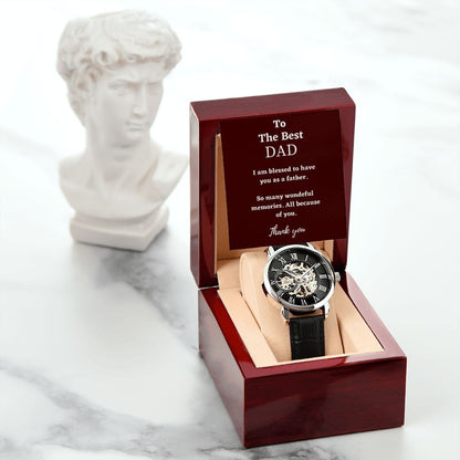 Father of the Groom gift from Bride