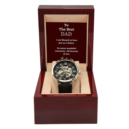 Father of the Groom gift from Son