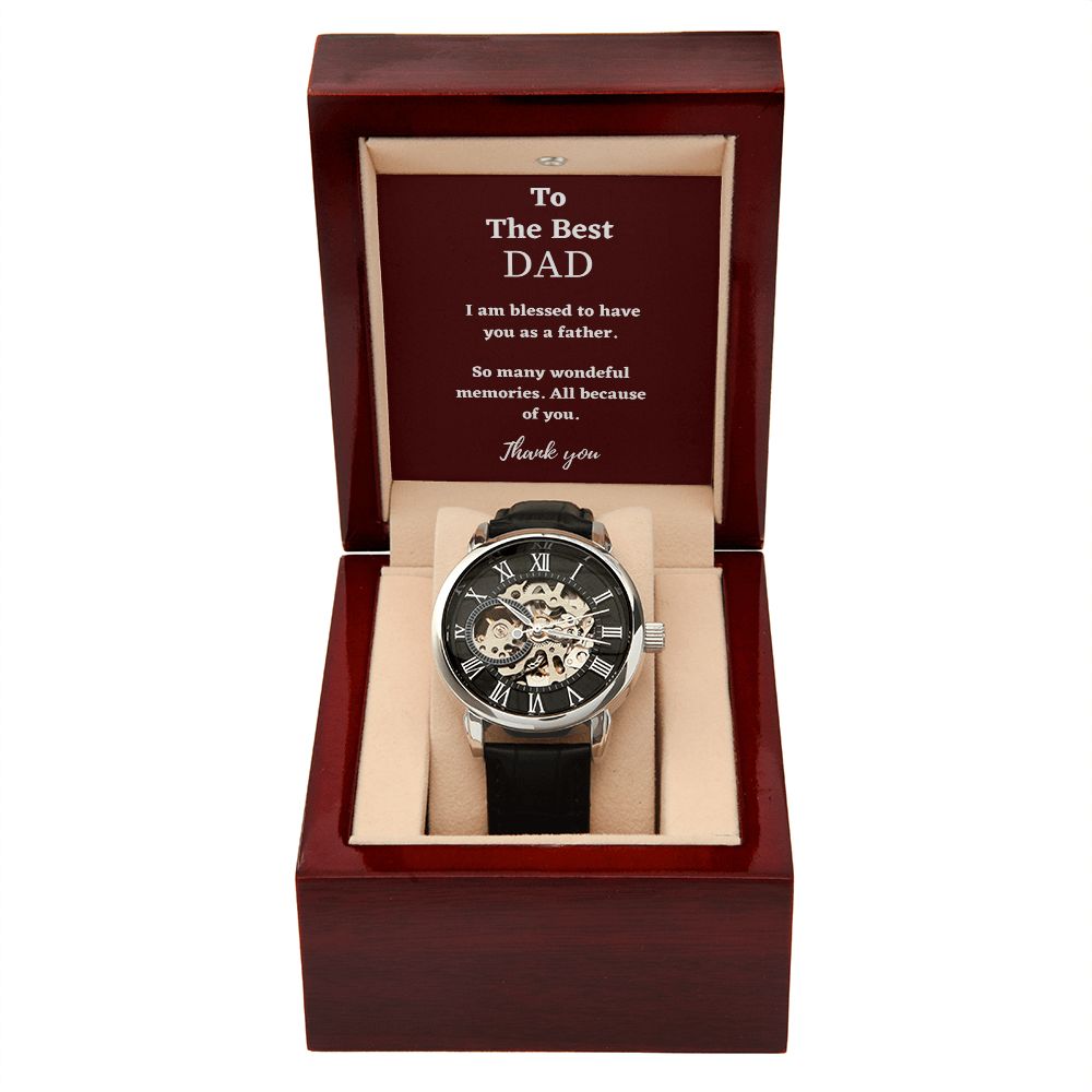 Father of the Groom gift from Son