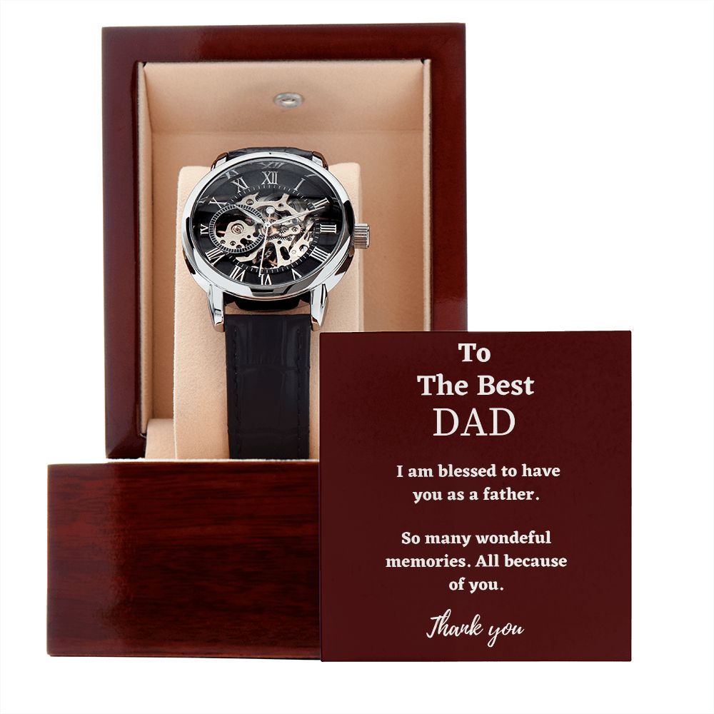 Father of the Groom gift from Bride