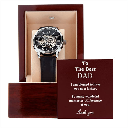Father of the Groom gift from Son