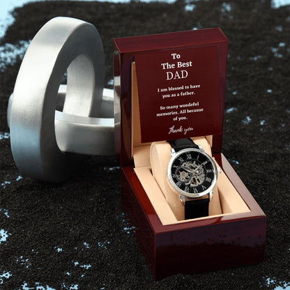 Father of the Groom gift from Bride