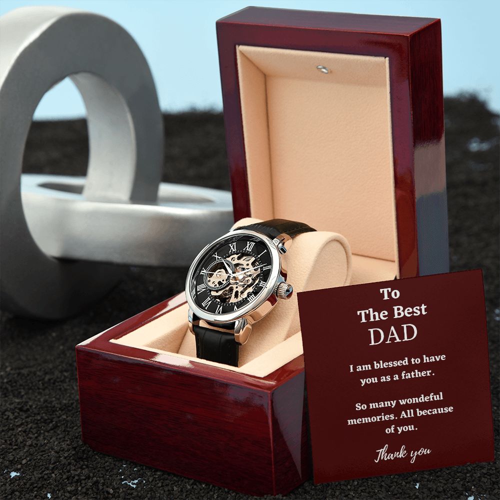 Father of the Groom gift from Son