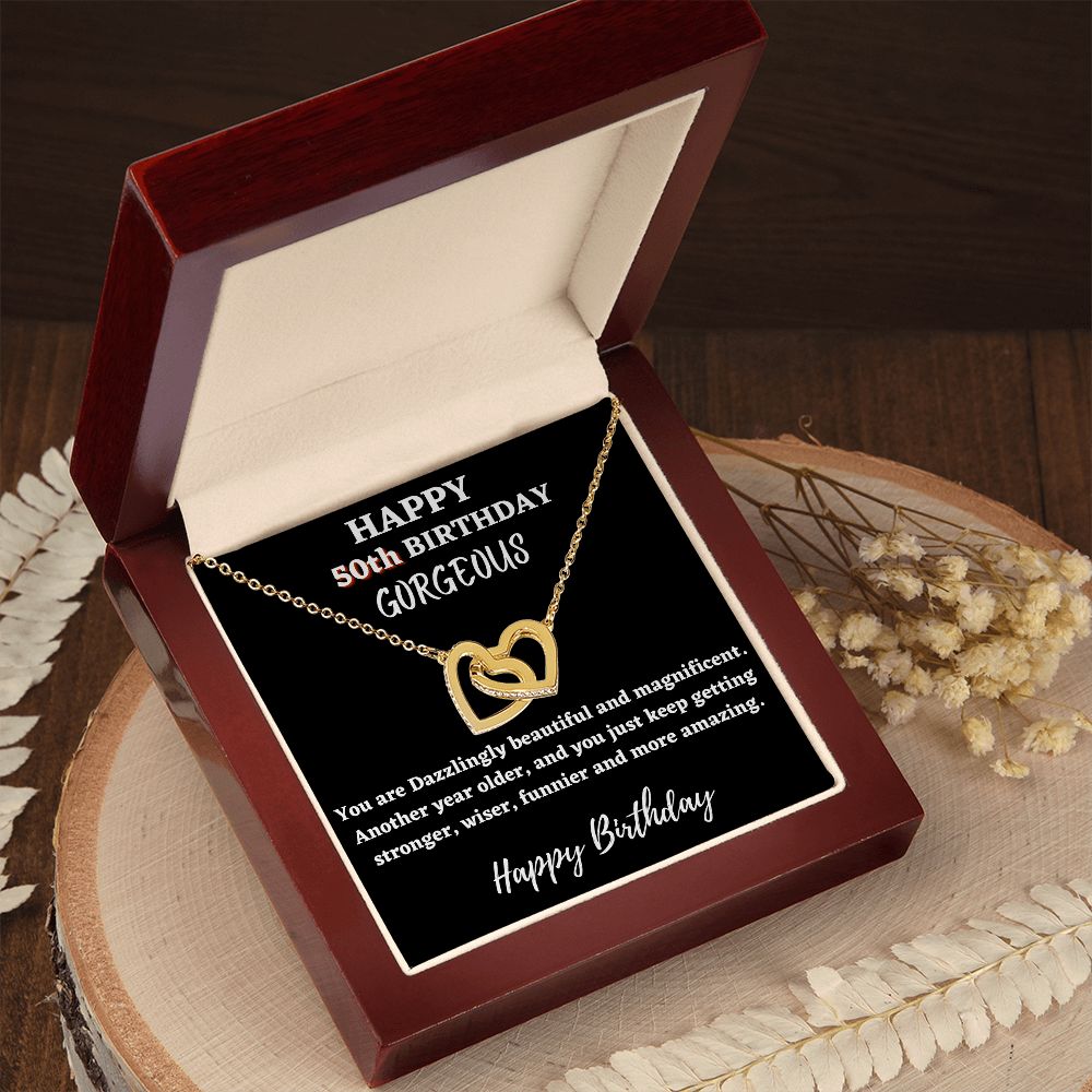 50th birthday gift ideas for Women - Happy 50th birthday hearts