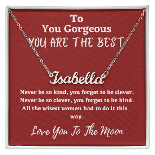 Custom Name Necklace - Personalized