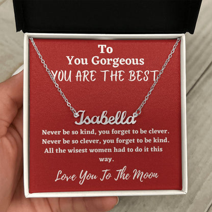 Custom Name Necklace - Personalized