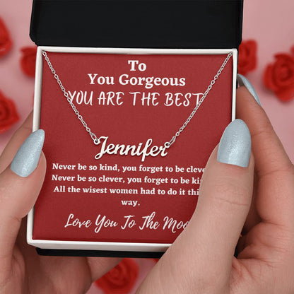 Custom Name Necklace - Personalized