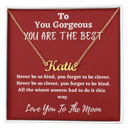 Custom Name Necklace - Personalized