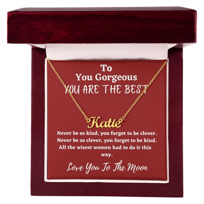 Custom Name Necklace - Personalized