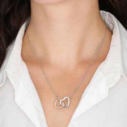 Mother in law Gift - Interlocking Hearts