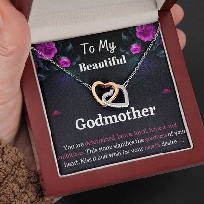 Godmother gift - Godparents gift | Two Hearts