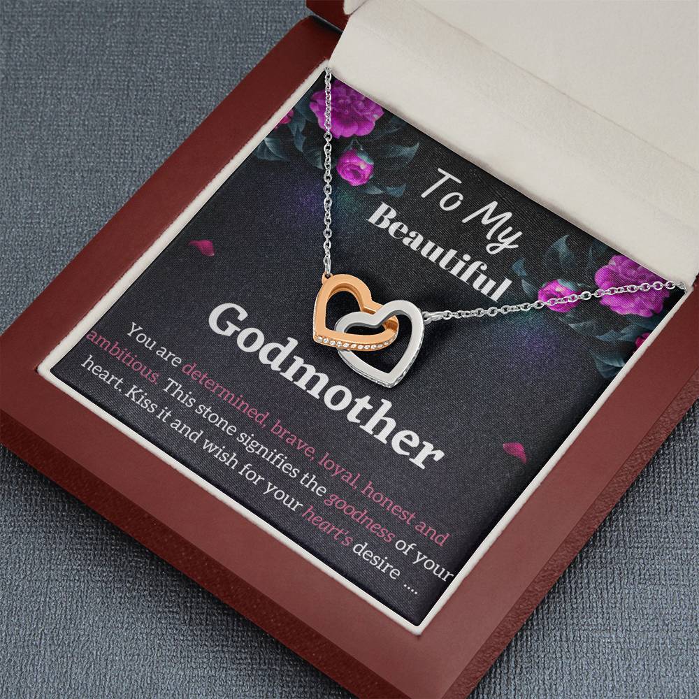 Godmother gift - Godparents gift | Two Hearts